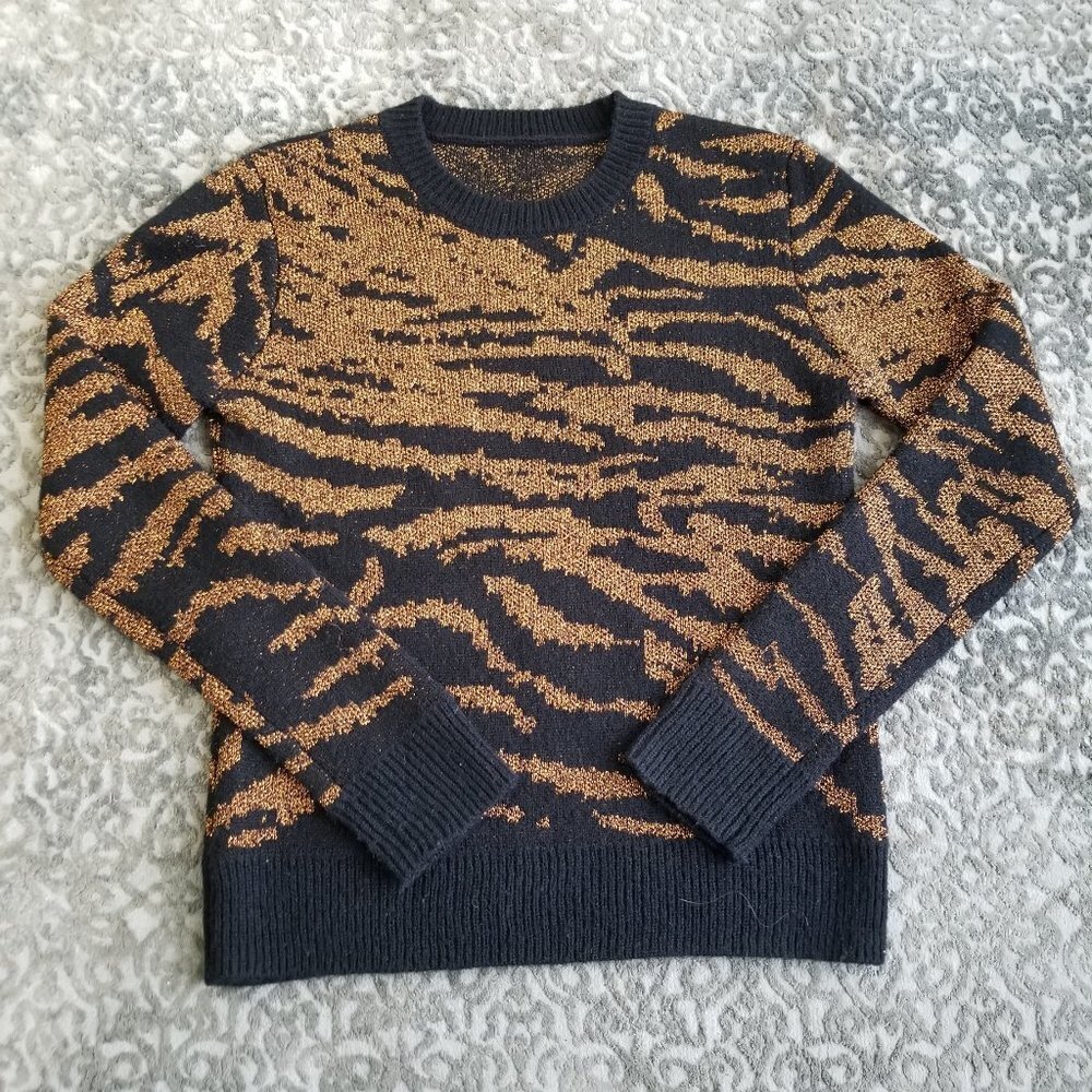 Pam and Gia Black & Copper Sweater - Picture 2 of 9